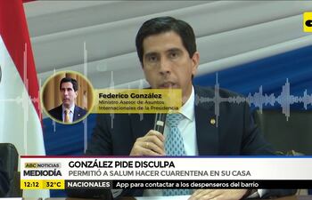 Ministro de Asuntos Internacionales pide disculpas