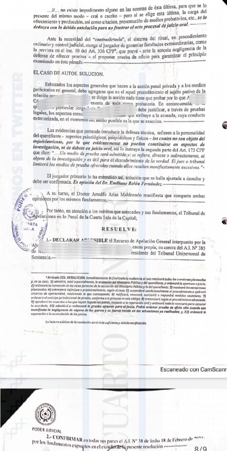 Pedido de pericia al tamaño de un pene.