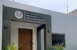 Fachada de la Secretaría Nacional Anticorrupción (SENAC).