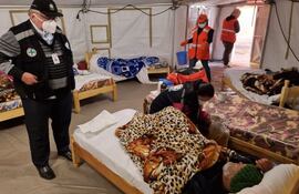 Numerosas personas en situación de calle recibieron atención médica en el albergue de la SEN.