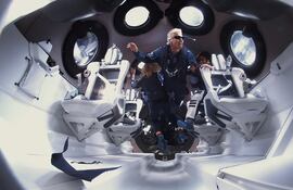 Richard Branson, fundador de Virgin Galactic, pionero del "turismo espacial".