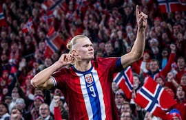 El delantero de Manchester City, Erling Braut Haaland (25 años), la gran figura en la nómina de Noruega para el Mundial 2026.