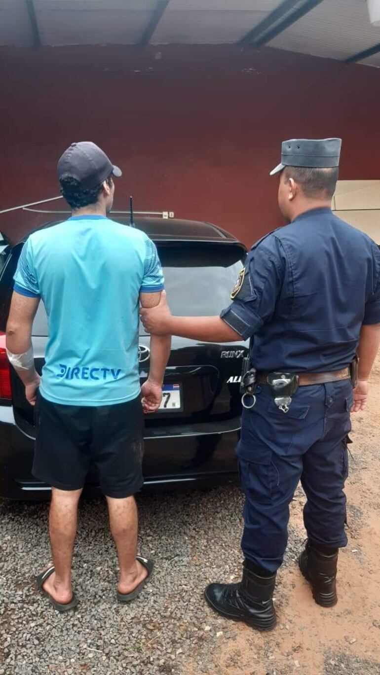 Ángel Sebastián Cáceres Fernández, involucrado en el accidente quedó detenido y estaba conduciendo la motocicleta sin registro de conducir.