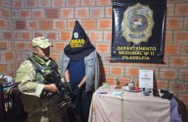 Allanamiento en Loma Plata desarticula punto de microtráfico