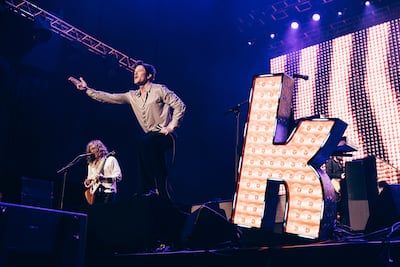 The Killers fue uno de los platos fuertes del último día de Asunciónico, anoche en el Parque Olímpico.