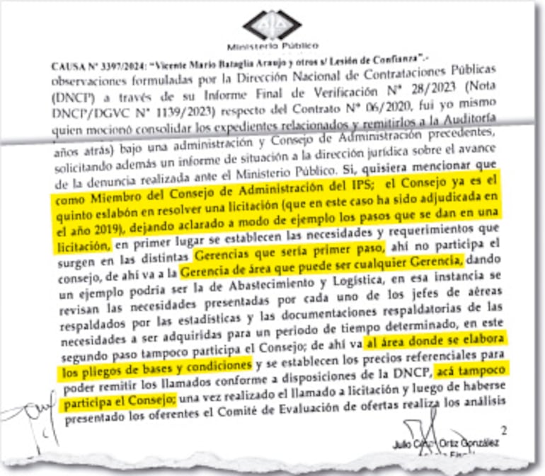 El relato sobre los pasos y las decisiones del Consejo se basan en un “principio de confianza”.