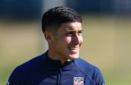 Alejandro Zendejas, futbolista de padre mexicano y que juega por la selección de Estados Unidos.
