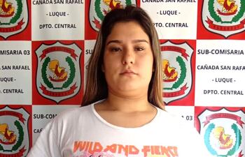 Dora Alina Cabrera Troche, imputada por tentativa de homicidio y violencia familiar contra su concubino, en Luque.