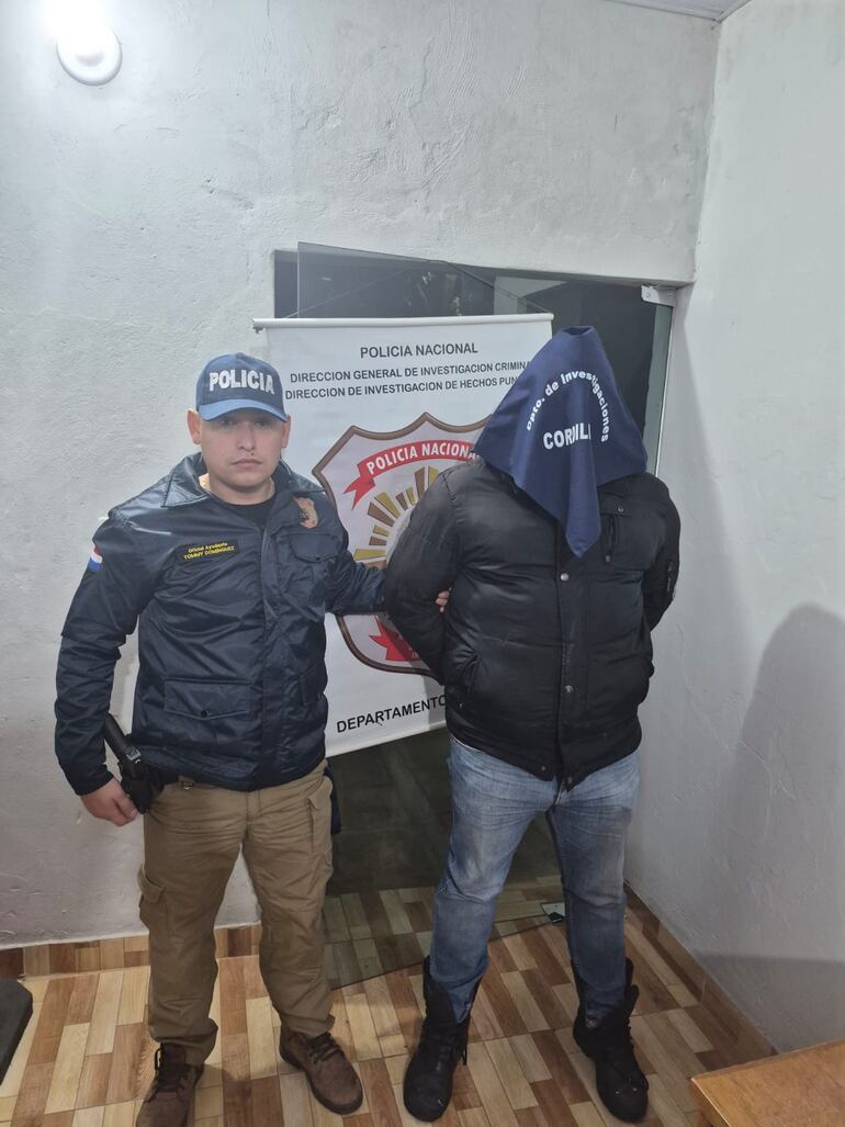 detenidos en Emboscada por asalto en Santa Rita