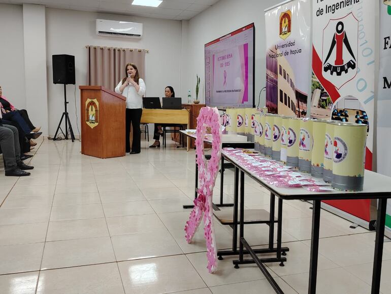 Presentan proyecto para apoyar la lucha contra el cáncer de mama en Itapúa.