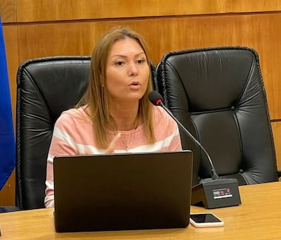 la magistrada y profesora Karen Leticia González Orrego.