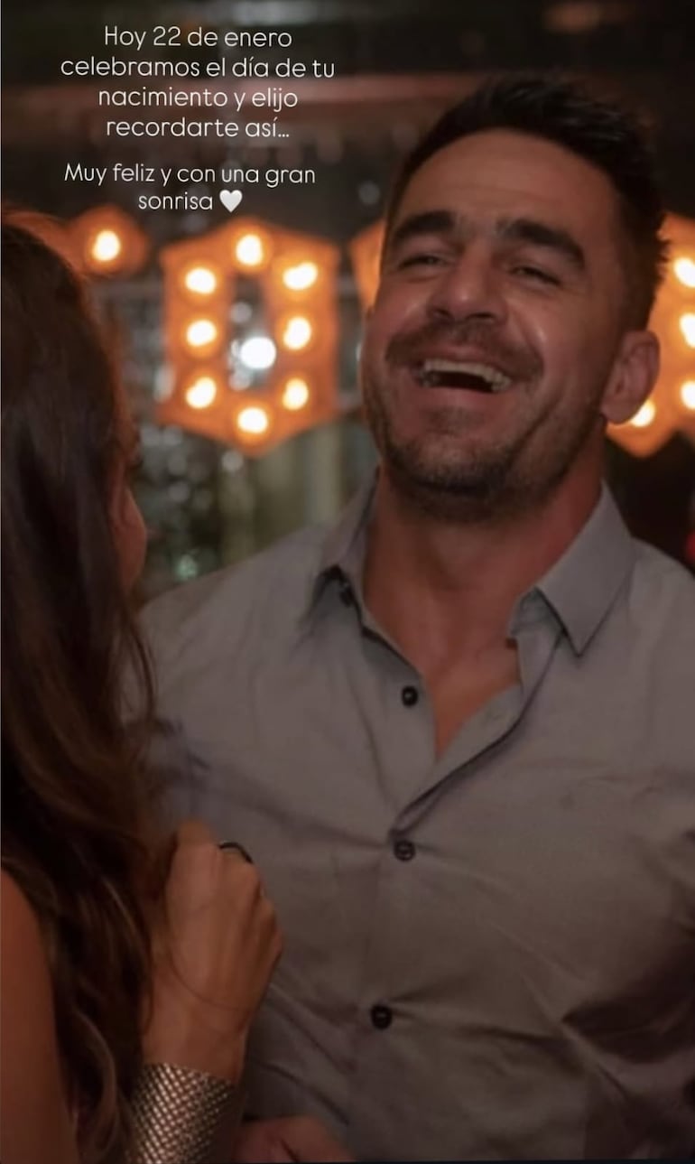 Así recordó Chichi De Recalde a Iván Almeida. (Captura de la historia de Instagram de Chichi De Recalde)