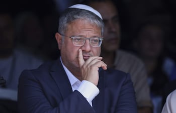 Itamar Ben Gvir, ministro de Seguridad Nacional de Israel.