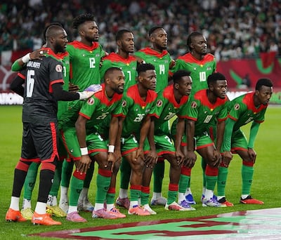 La selección de fútbol de Burkina Faso llegó este sábado a Buenos Aires, horas antes de enfrentar a Argentina en un amistoso.