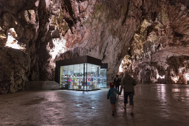 Cueva de Postojna, Eslovenia.