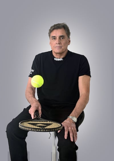 Victor Manuel Pecci, la leyende del tenis y del deporte paraguayo.