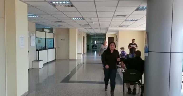 Pasillo del Palacio de Justicia. Imagen de referencia.