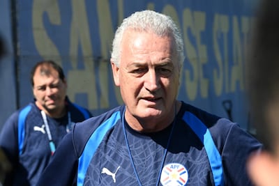 Gustavo Alfaro ya prepara el partido frente a Australia el jueves.
