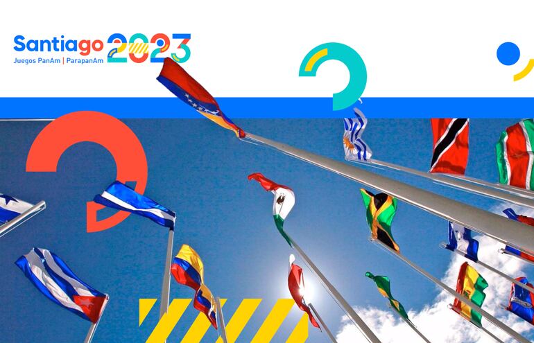 Juegos Panamericanos Santiago 2023. Los países que participan de las competencias.