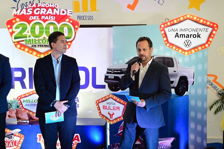 Ignacio Soto, director comercial de Bristol, recordó que los clientes pueden participar con la compra de cualquier producto.