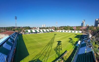 Estadio La Arboleda de Rubio Ñu, que albergará este domingo el duelo entre el laureado de Santísima Trinidad y el Sportivo Carapeguá, a partir de las 10:00.