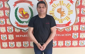 Eusebio Ovelar Bogado, fue detenido días después de ser descubierto.