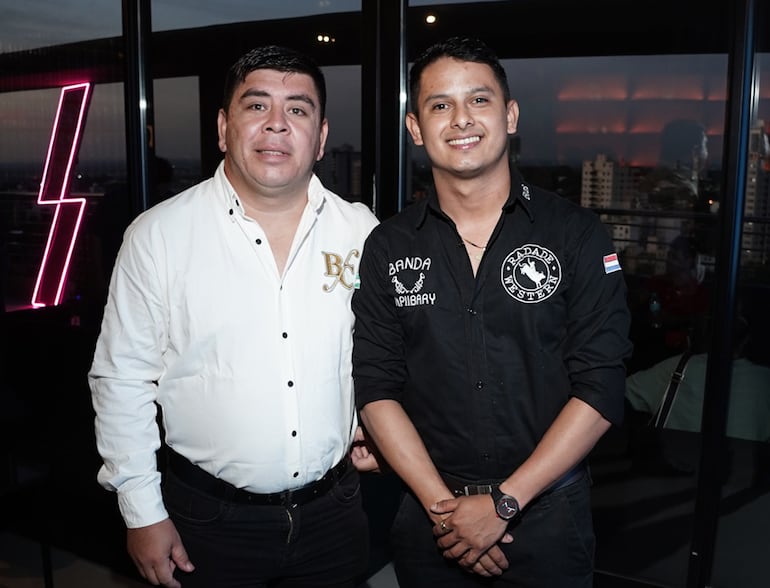 Jorge Martínez y Blas Gamarra.