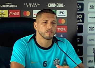 Richard Ortiz Bustos (22 de mayo de 1990), capitán del Olimpia.