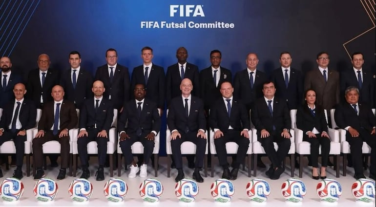 José Luis Alder, miembro del Comité de Futsal de la FIFA.