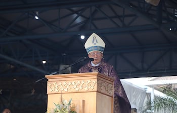 Monseñor Valenzuela lamenta los casos de feminicidio y filicidio que siguen enlutando al país.