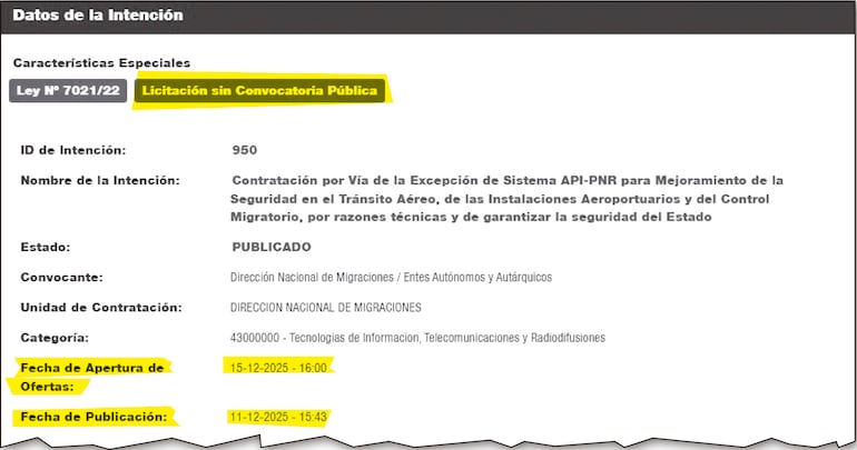 En solo seis días, Migraciones cocinó  millonaria licitación para aeropuertos