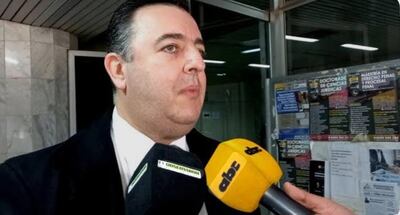 Abogado Rodrigo Yódice, representante de Urba Inmobiliaria.