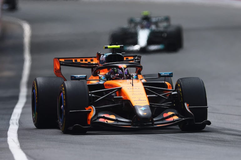 Lando Norris partirá tercero mañana.