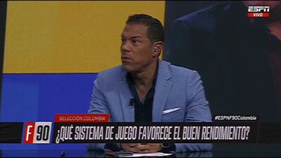 Óscar Córdoba, ex jugador de Colombia y actual comentarista de ESPN Colombia.