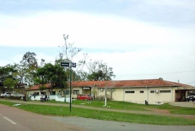 El Centro de Salud de Caapucú donde urgen la instalación de una central de oxígeno.