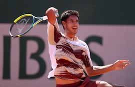 Adolfo Daniel Vallejo Álvarez estará este jueves en su segunda presentación en Roland Garros.