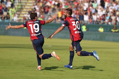 Cagliari derrotó a Frosinone