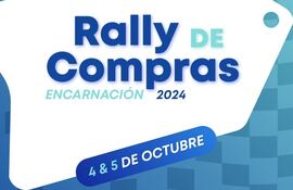 Realizarán “Rally de Compras” en Encarnación