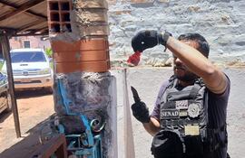 Junior Javier Zorrilla Morínigo, de 28 años, señalado como un distribuidor activo de drogas con vínculos con la organización criminal PCC.