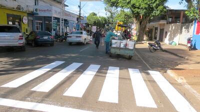 Las principales avenidas de Presidente Franco están siendo preparadas para recibir a los estudiantes para el tradicional desfile patrio.