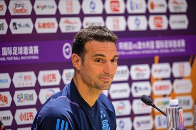 Lionel Scaloni, entrenador de la selección argentina