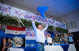 Ever Villalba criticó a la conducción partidaria durante un acto en Ciudad del Este.