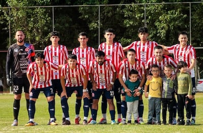 Equipo del 3 Corrales, que se jugará su clasificación contra el 13 de Junio, en duelo entre clubes esteños.