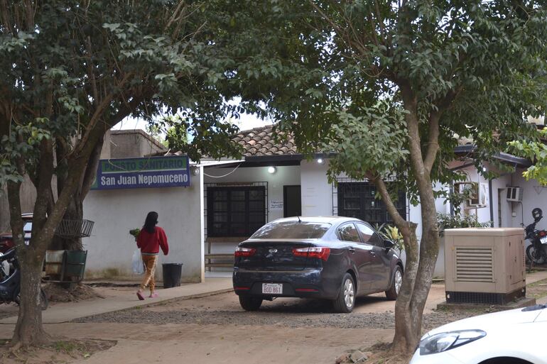 El local alquilado del Puesto Sanitario del IPS de San Juan Nepomuceno.