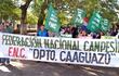 Preparación masiva de campesinos del departamento de Caaguazú prepara manifestarse en Asunción.