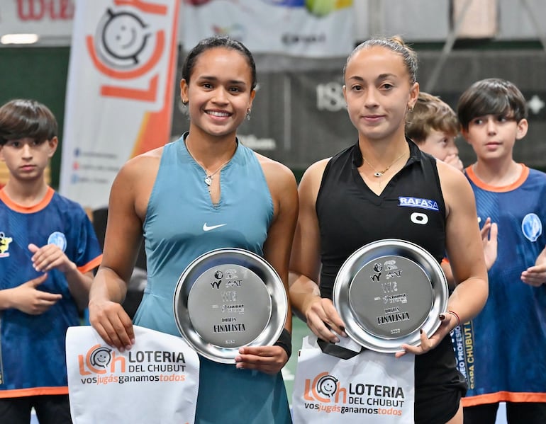 Brítez y Ayala, finalistas en dobles.