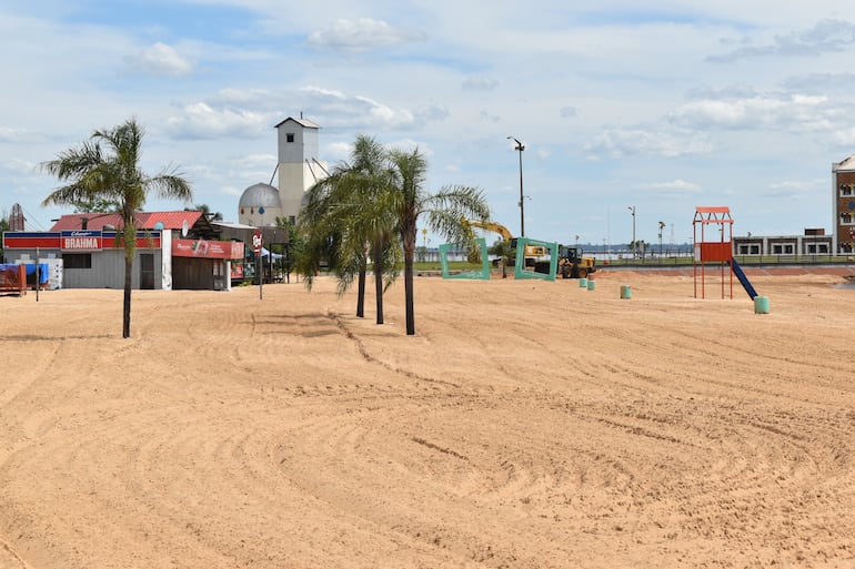 Playa San José de Encarnación.