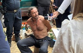 Luis Aníbal Ferreiro Román, detenido tras supuestamente amenazar con un "allanamiento armado" al Colegio Cristo Rey.