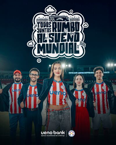 Con el objetivo de fortalecer la pasión por el fútbol y acompañar a la selección en cada encuentro, ueno bank preparó una serie de beneficios exclusivos y momentos destacados en el estadio ueno Defensores del Chaco.