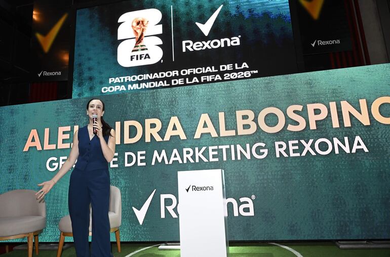 Alejandra Albospino, gerente de marketing de Rexona.